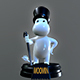 Moominpappa moomin statue 3D print model - 3DOcean Item for Sale